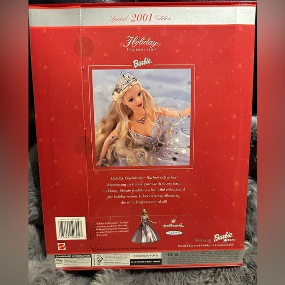 Holiday Celebration Barbie Special 2001 Edition Mattel Doll 50304 - NRFB / NIB - Picture 2 of 2